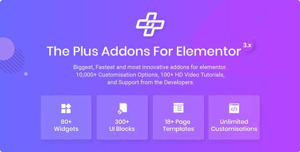 The Plus - Addon for Elementor Page Builder WordPress Plugin