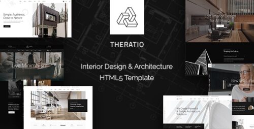 Theratio - Interior Design Architecture HTML5 Template