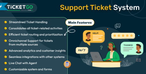 TicketGo v6.3 - Support Ticket System Nulled Download