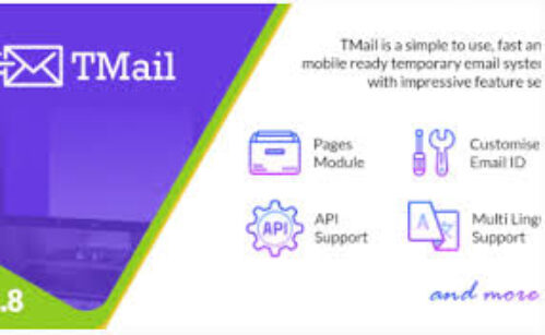 TMail v8.0.4 – Modern Temp Mail & Disposable Email System Nulled
