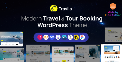Travila - Modern Travel Tour Booking React NextJS Template