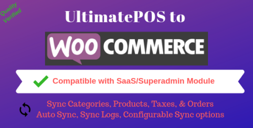 UltimatePOS to WooCommerce Addon v5.1 (With SaaS compatible) Download