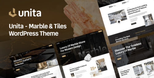 Unita - Marble Tiles WordPress Theme