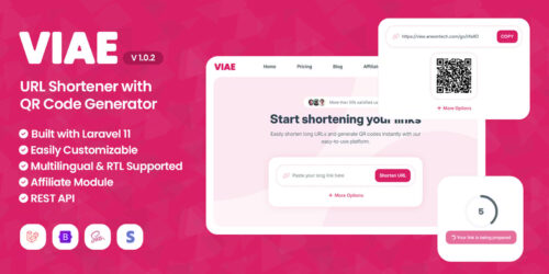 Viae v1.0.2 – URL Shortener with QR Code Generator Download