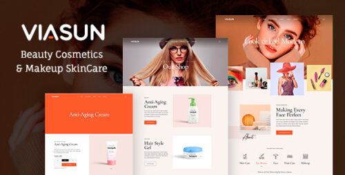 Viasun - Beauty Cosmetics Makeup SkinCare WooCommerce WordPress Theme