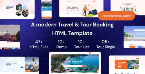 ViaTours - Travel Tour Agency HTML Template