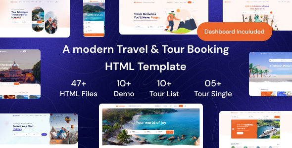 ViaTours - Travel Tour Agency HTML Template