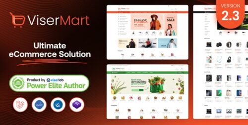 ViserMart v2.3 - Ecommerce Shopping Platform Nulled