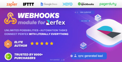 Webhooks Module v1.3.0 - Perfex CRM Addon