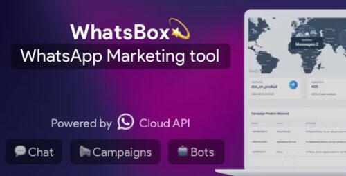 WhatsBox v5.0 – The WhatsApp Marketing – Bulk Sender, Chat, Bots, SaaS