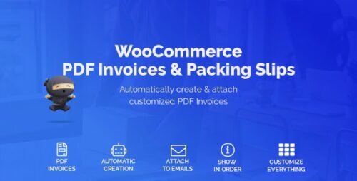 WooCommerce PDF Invoices Packing Slips