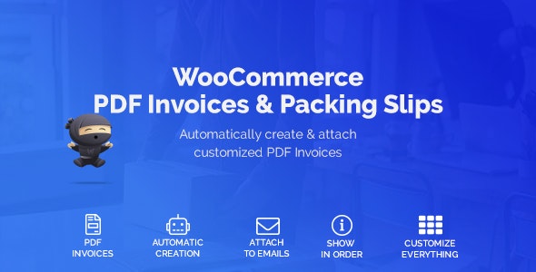WooCommerce PDF Invoices Packing Slips