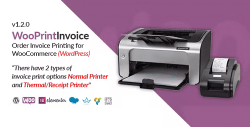 WooPrintInvoice | Order Invoice Printing for WooCommerce - Nulled