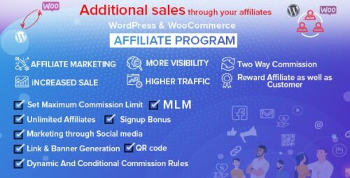 WordPress WooCommerce Affiliate Program 8.1.0