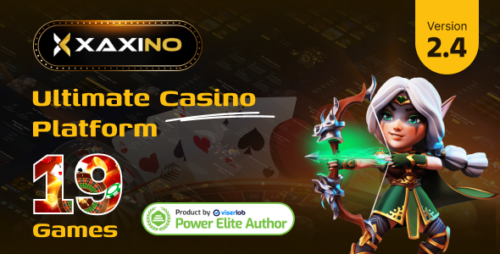 Xaxino v3.8 – Ultimate Casino Platform Script Nulled Download