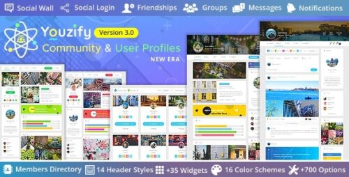 Youzify - BuddyPress Community WordPress User Profile Plugin