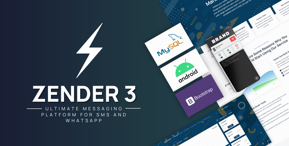 Zender v3.9.7 – AI-Powered WhatsApp & SMS Messaging SaaS for Automation, Chatbots, and Marketing (SaaS)