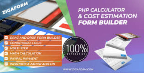 Zigaform – PHP Calculator & Cost Estimation Form Builder v7.6.1 Nulled