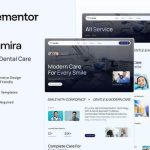 Lumira – Dentist & Dental Care Elementor Template Kit Download