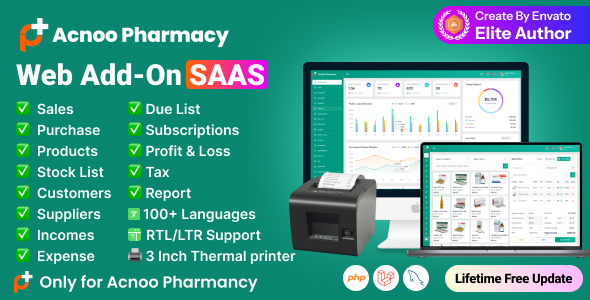 Acnoo Pharmacy - Web Add-on for pharmacy shop I Pharmacy store Acnoo Pharmacy - Web Add-on for pharmacy shop I Pharmacy store