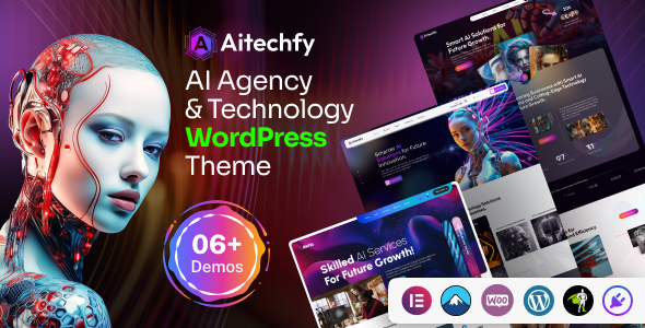 Aitechfy - AI Agency Technology WordPress Theme