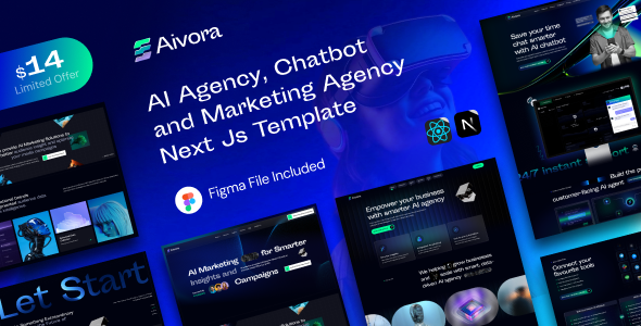 Aivora - AI Agency Technology Next Js Template Aivora - AI Agency Technology Next Js Template