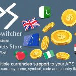 APS Currency Switcher - Add-on for Arena Products - WordPress Plugin
