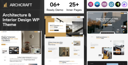 Archcraft - Architecture Interior Design WordPress Theme