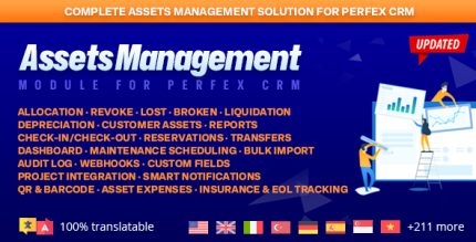 Assets Management Asset Tracking module for Perfex CRM