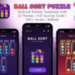 Ball Sort Puzzle - Android Games Template with 12 Themes | Full Source Code | 120+ levels | AdMob