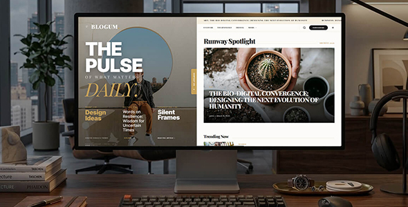 Blogum — Newspaper, Blog Magazine WordPress Theme