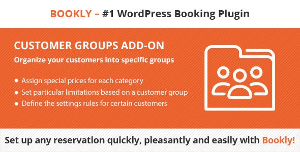 Bookly Customer Groups (Add-on) Bookly Customer Groups (Add-on)