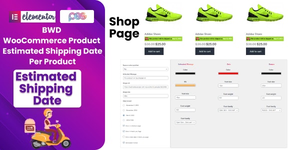 BWD Product Estimated Shipping Date Plugin For WooCommerce BWD Product Estimated Shipping Date Plugin For WooCommerce
