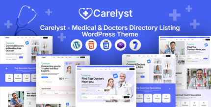 Carelyst - Medical Doctors Directory Listing WordPress Theme