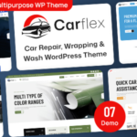 Carflex – Car Repair, Wrapping Wash WordPress Theme