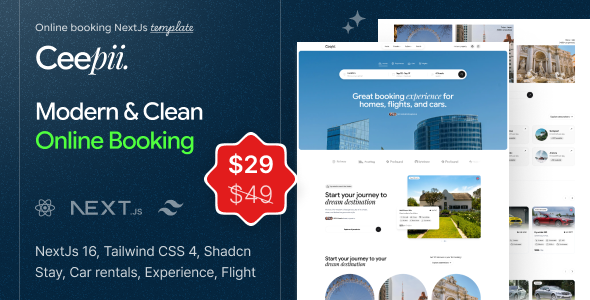Ceepii – Travel Booking NextJs Template Ceepii – Travel Booking NextJs Template
