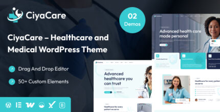 CiyaCare - Healthcare Medical WordPress Theme