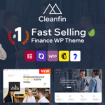 Cleanfin - Finance Consulting WordPress Theme + RTL