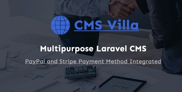 CMS Villa - Multipurpose Laravel Business Website CMS Villa - Multipurpose Laravel Business Website
