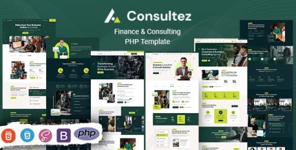 Consultez - Finance Consulting PHP Template