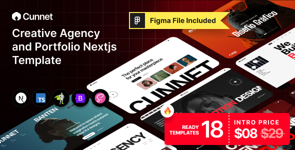 Cunnet - Creative Agency Portfolio Nextjs Template Cunnet - Creative Agency Portfolio Nextjs Template