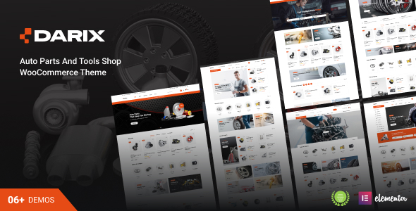 Darix – Auto Parts and Tools Shop WooCommerce Theme Darix – Auto Parts and Tools Shop WooCommerce Theme