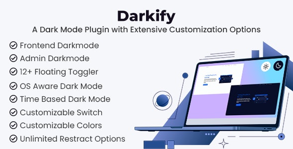 Darkify - WordPress Dark Mode Plugin Darkify - WordPress Dark Mode Plugin