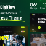DigiFlow - Digital Agency WordPress Theme