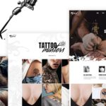 Dotwork - Tattoo Studio and Piercing Shop WordPress Theme