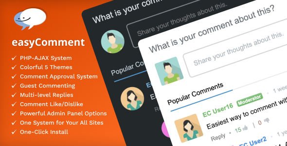 easyComment – PHP Comment Script easyComment – PHP Comment Script