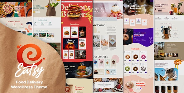Eatsy - Food Delivery WordPress Theme