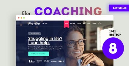 Efor - Coaching Online Courses WordPress Theme