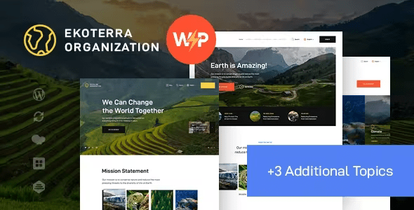 Ekoterra - Social Activism, NonProfit Ecology WordPress Theme Ekoterra - Social Activism, NonProfit Ecology WordPress Theme