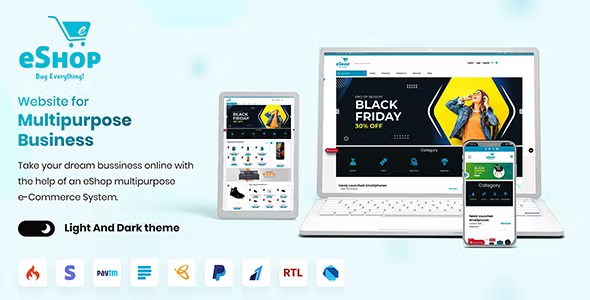 eShop Web - eCommerce Single Vendor Website